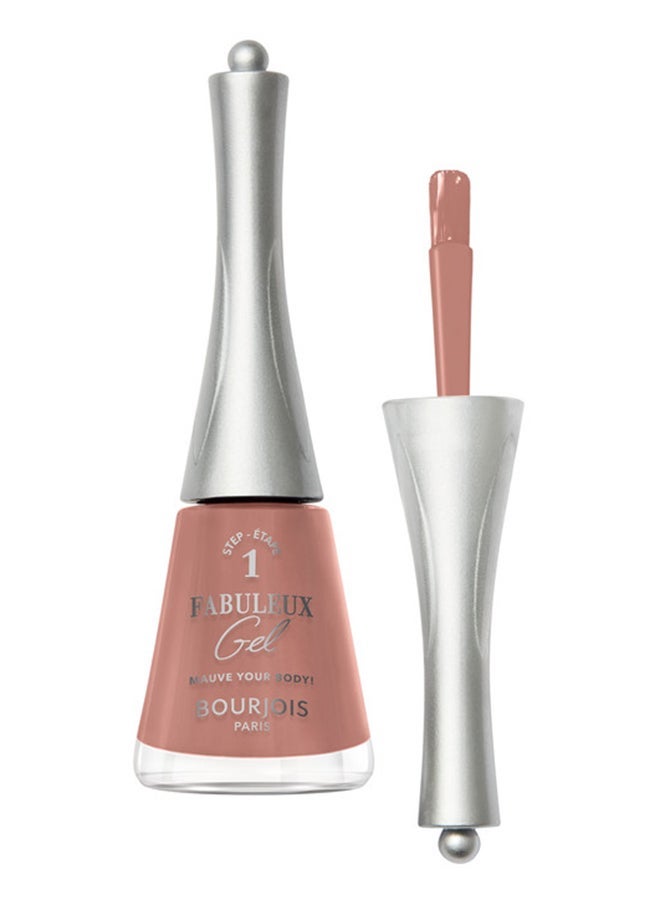BOURJOIS PARIS Fabuleux Ink Lacquer - 02 - Cream'Ing Of You 3.5Ml & Fabuleux Gel Nail Polish - 130 - Mauve Your Body 9Ml Bundle - Image 3
